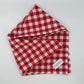 Petit Foulard Vichy Rouge
