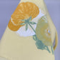 Grand Foulard Jaune Fleurs