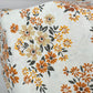 Grand Foulard Fleurs Marron