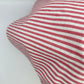 Grand Foulard Rayé Rouge