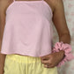 Top Vichy Rose