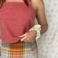 Top Uni Rouge
