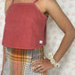 Top Uni Rouge