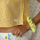 Top Vichy Jaune