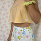 Top Vichy Jaune
