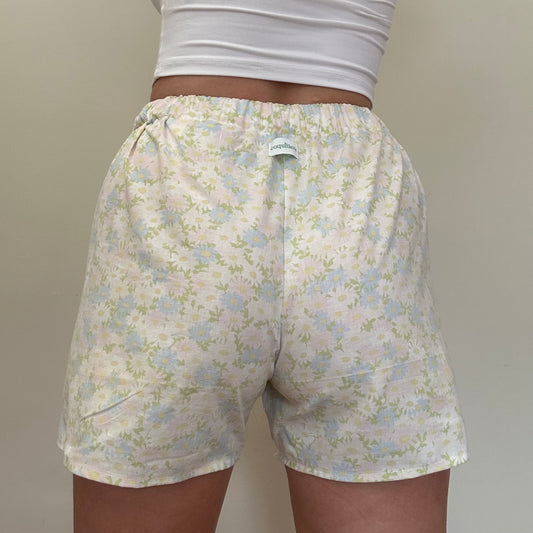 Short Fleurs Pastel