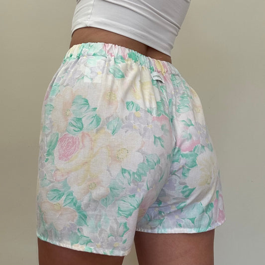 Short Fleurs Pastel