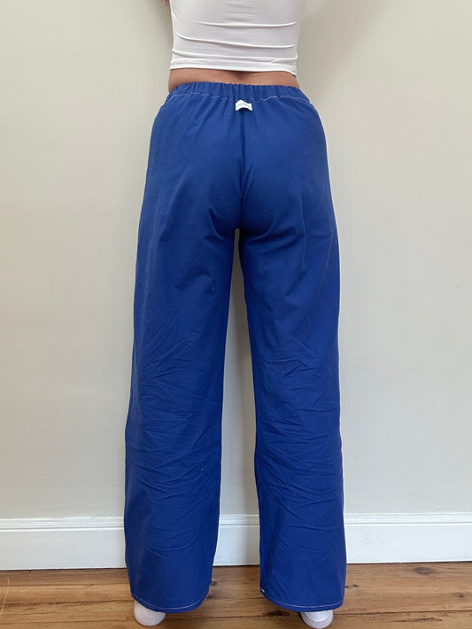 Pantalon Uni Bleu Marine