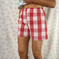 Short Vichy Rouge