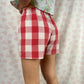 Short Vichy Rouge