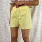 Short Uni Jaune