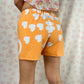 Short Motifs Coeur Orange