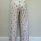 Pantalon Fleurs Jaune