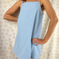Robe Bretelle Vichy Bleu