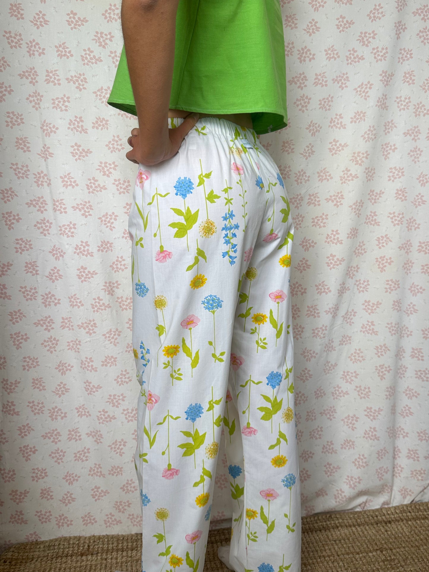 Pantalon Fleurs
