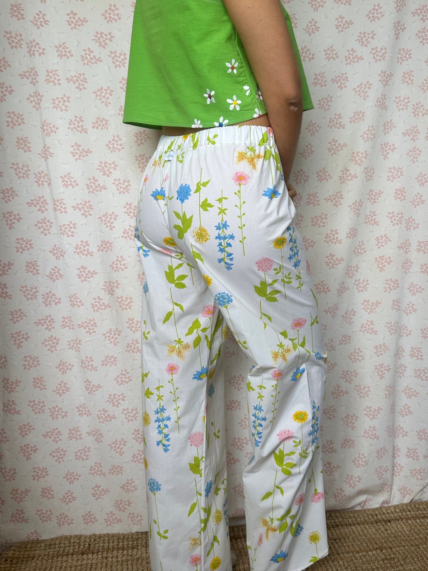 Pantalon Fleurs
