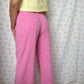 Pantalon Rose Petites Fleurs
