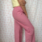 Pantalon Vichy Rouge