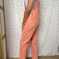 Salopette Vichy Orange