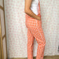 Salopette Vichy Orange