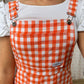 Salopette Vichy Orange