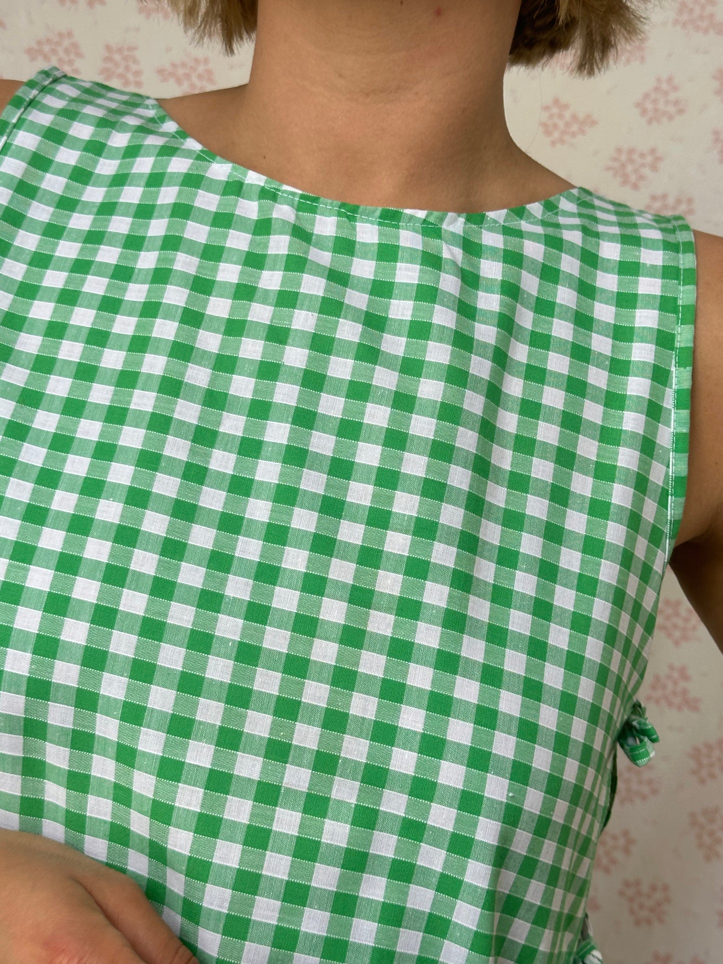 Haut Noeud Vichy Vert