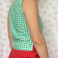 Haut Noeud Vichy Vert