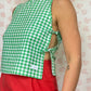 Haut Noeud Vichy Vert