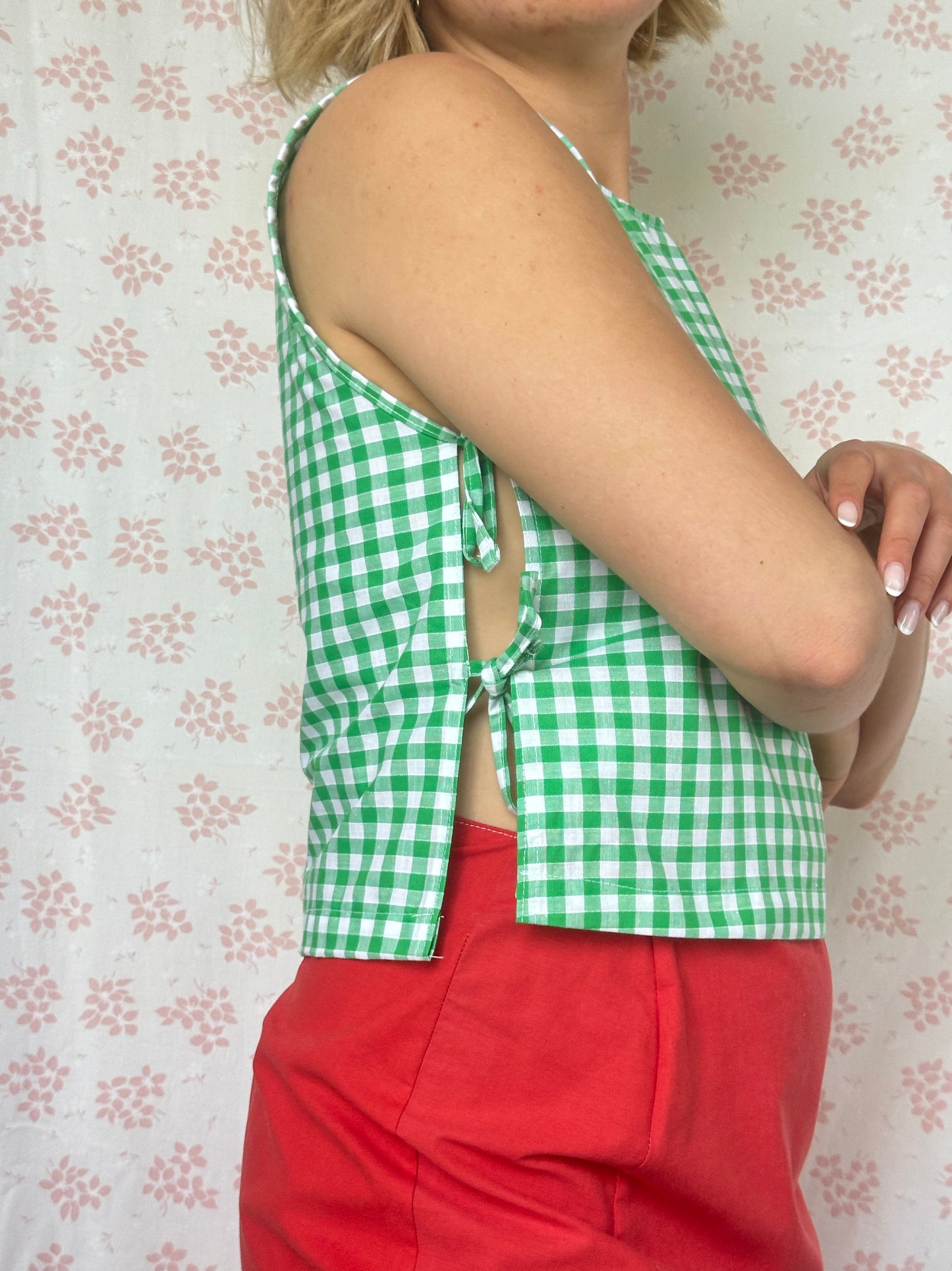 Haut Noeud Vichy Vert