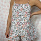 Combishort Fleurs Vert