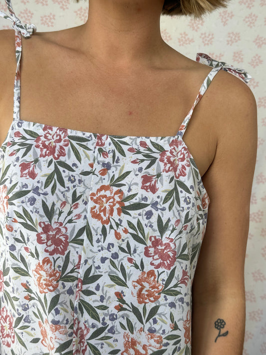 Combishort Fleurs Vert