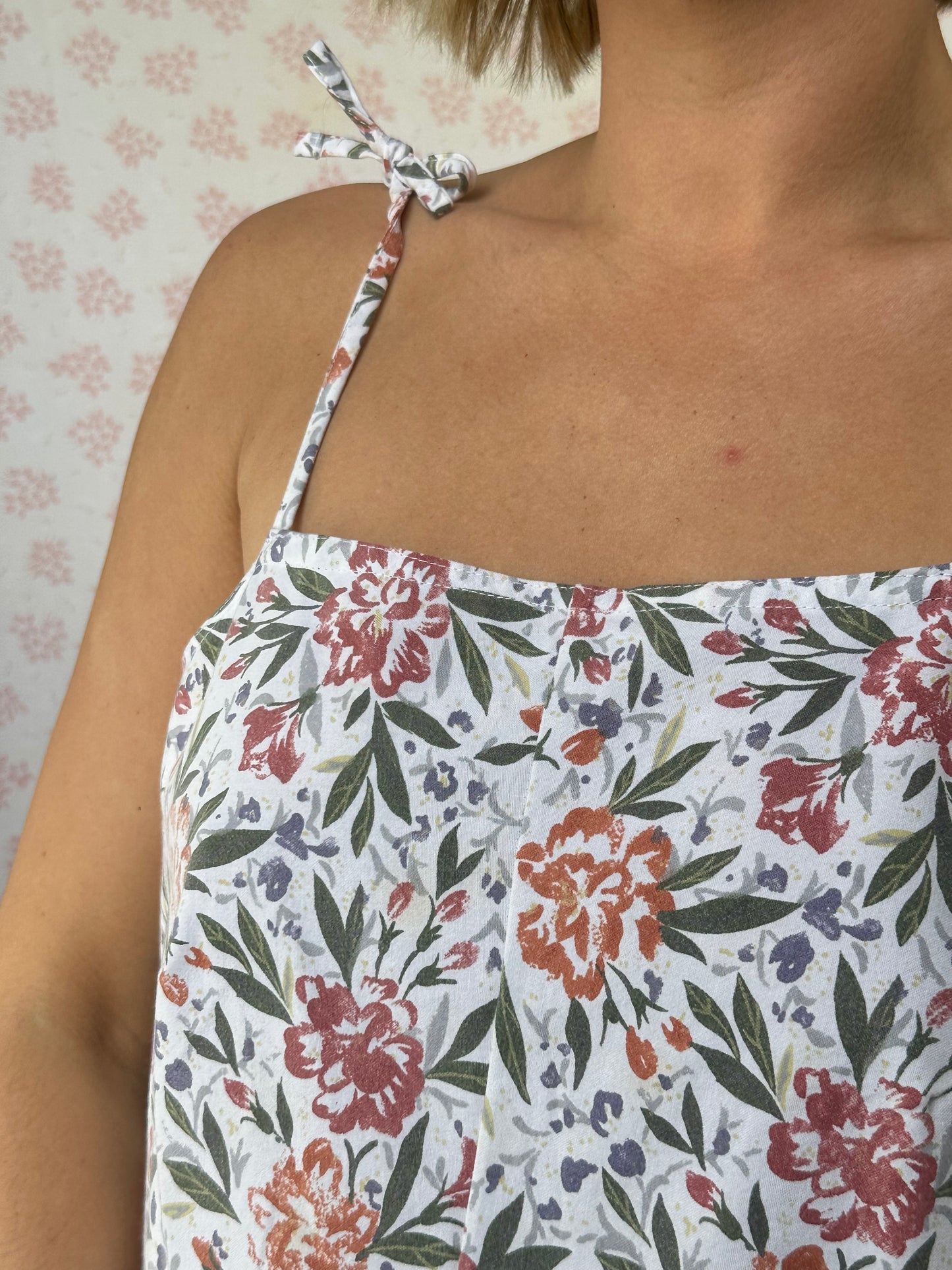 Combishort Fleurs Vert