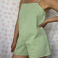 Combishort Vichy Vert