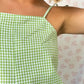 Combishort Vichy Vert