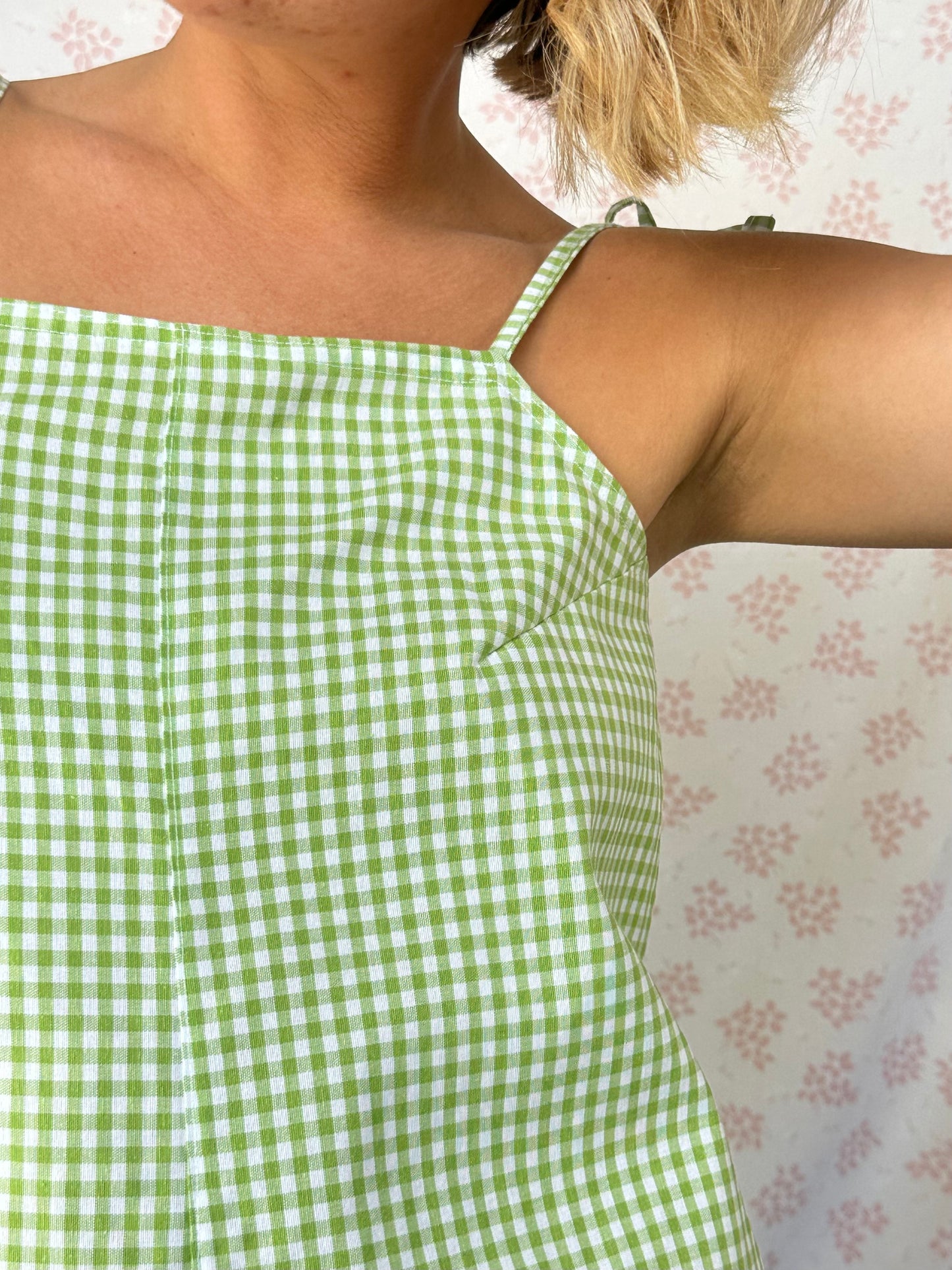 Combishort Vichy Vert