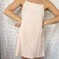 Robe Bretelle Gaz de coton rose