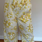 Pantalon Jaune Fleurs