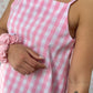 Robe Bretelle Vichy Rose