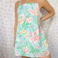 Robe Bretelle Fleurs