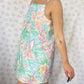 Robe Bretelle Fleurs