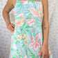 Robe Bretelle Fleurs