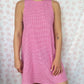 Robe Col Vichy Framboise