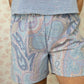 Short Motifs Bleu