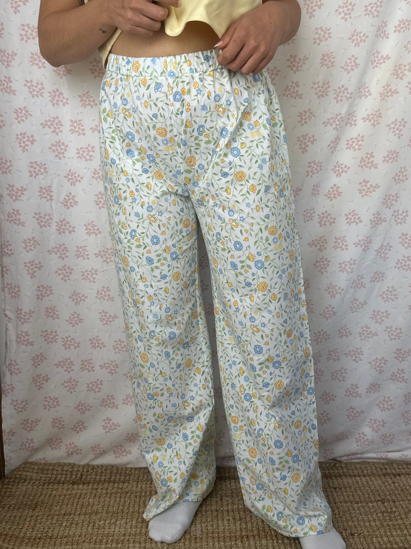 Pantalon Fleurs