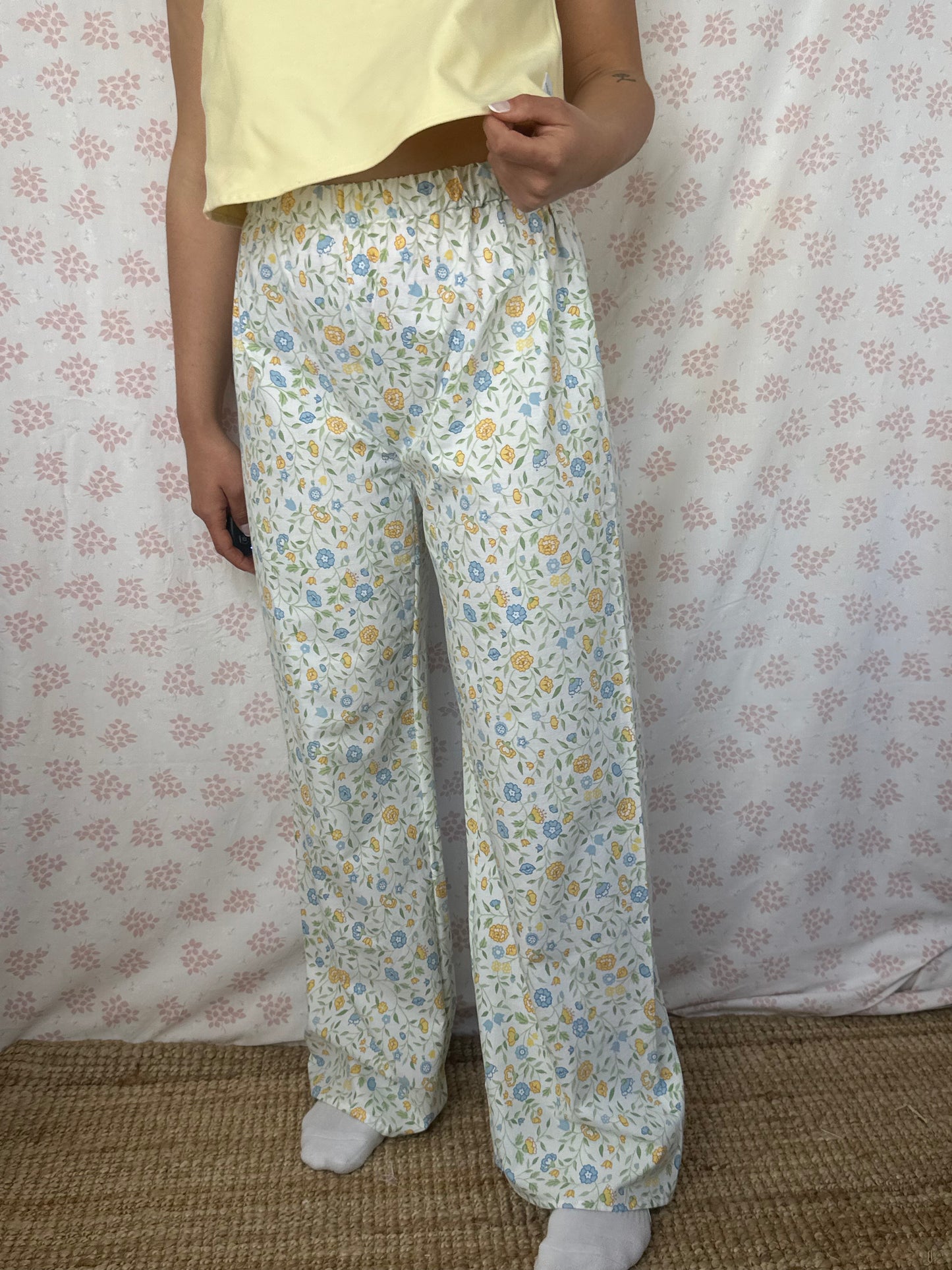 Pantalon Fleurs