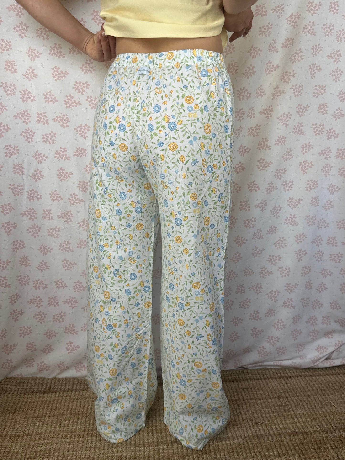 Pantalon Fleurs