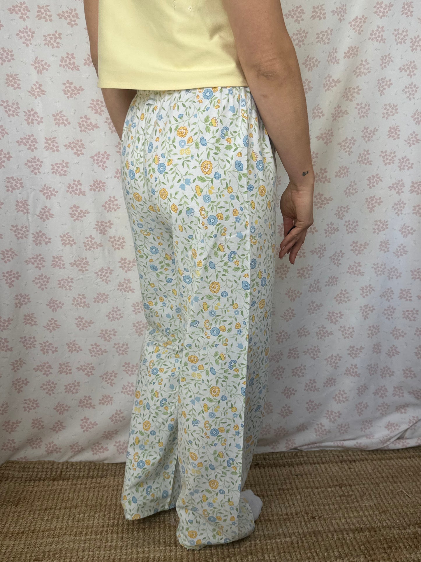 Pantalon Fleurs