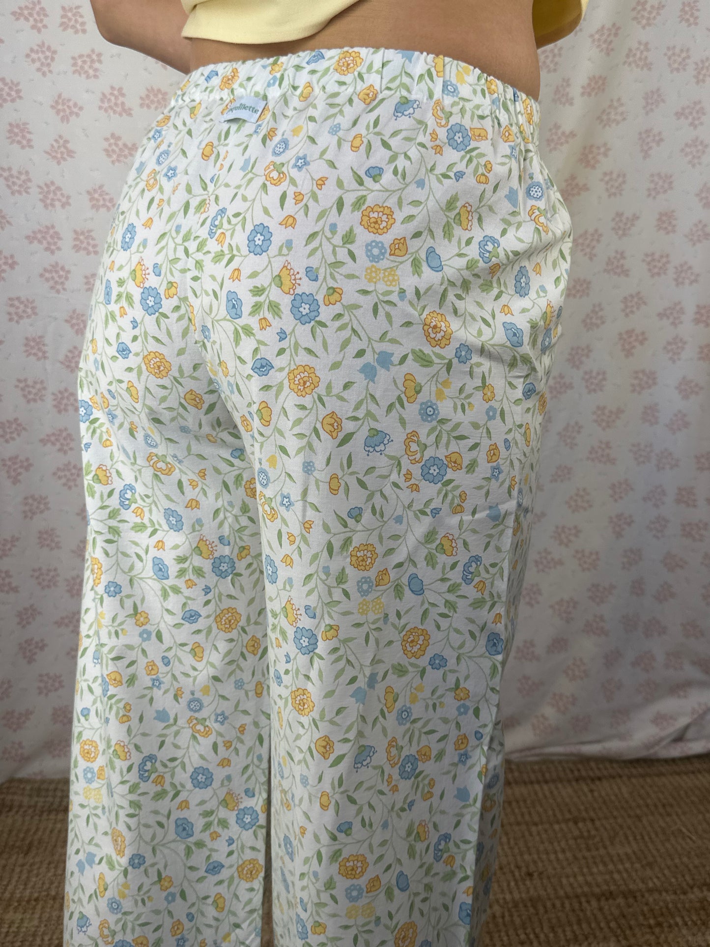 Pantalon Fleurs