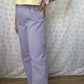 Pantalon Vichy Violet