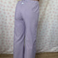 Pantalon Vichy Violet